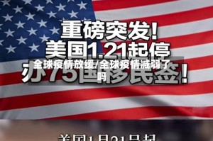 全球疫情放缓/全球疫情减弱了吗