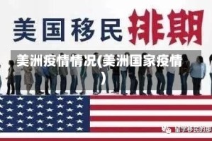 美洲疫情情况(美洲国家疫情)