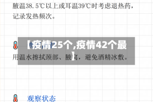 【疫情25个,疫情42个最】