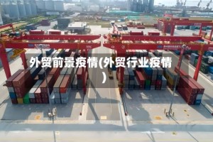 外贸前景疫情(外贸行业疫情)