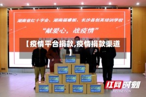 【疫情平台捐款,疫情捐款渠道】