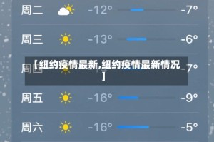 【纽约疫情最新,纽约疫情最新情况】