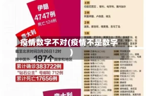 疫情数字不对(疫情不是数字)