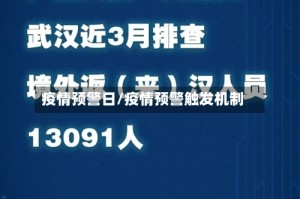 疫情预警日/疫情预警触发机制