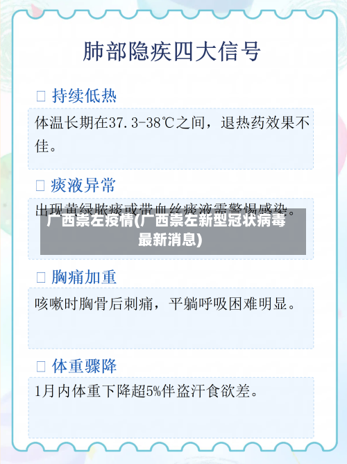 广西崇左疫情(广西崇左新型冠状病毒最新消息)-第3张图片