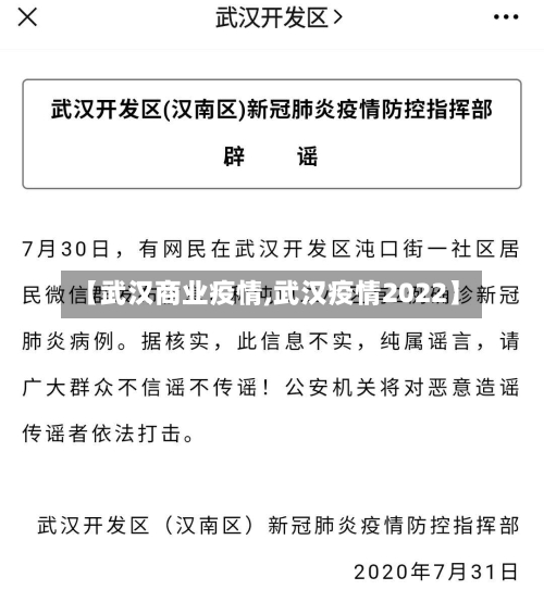 【武汉商业疫情,武汉疫情2022】-第3张图片