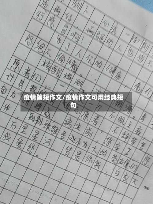 疫情简短作文/疫情作文可用经典短句-第1张图片