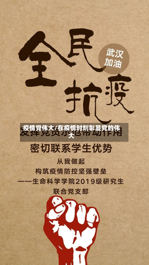 疫情党伟大/在疫情时刻彰显党的伟大-第2张图片