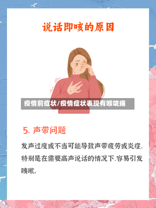 疫情前症状/疫情症状表现有喉咙痛-第1张图片