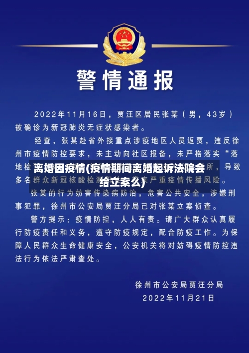 离婚因疫情(疫情期间离婚起诉法院会给立案么)-第2张图片