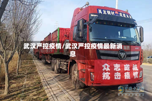 武汉严控疫情/武汉严控疫情最新消息-第1张图片
