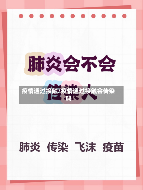 疫情通过接触/疫情通过接触会传染吗-第2张图片